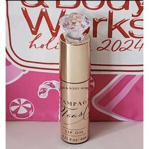 RARE Bath & Body Works Champagne Toast Lip Oil | 0.13 oz